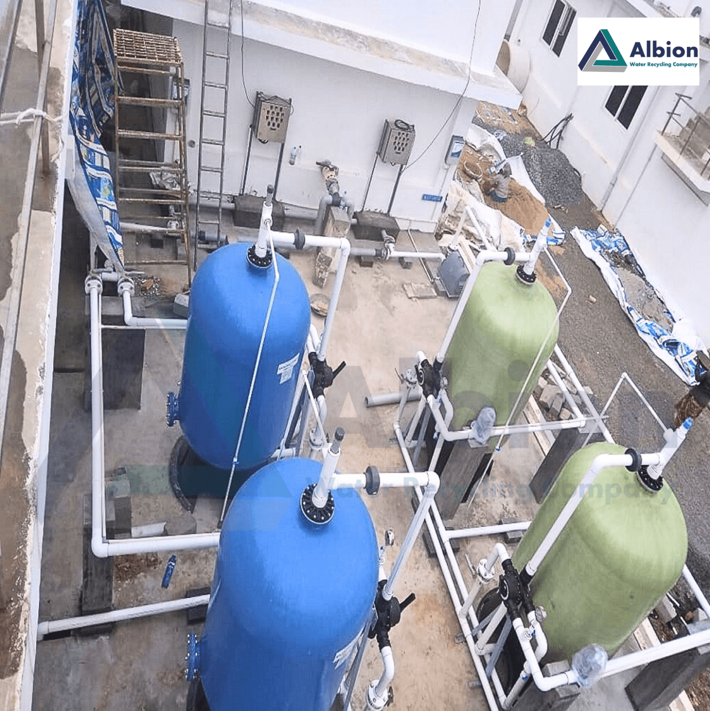 Activated Filtration Media AFM Vessels