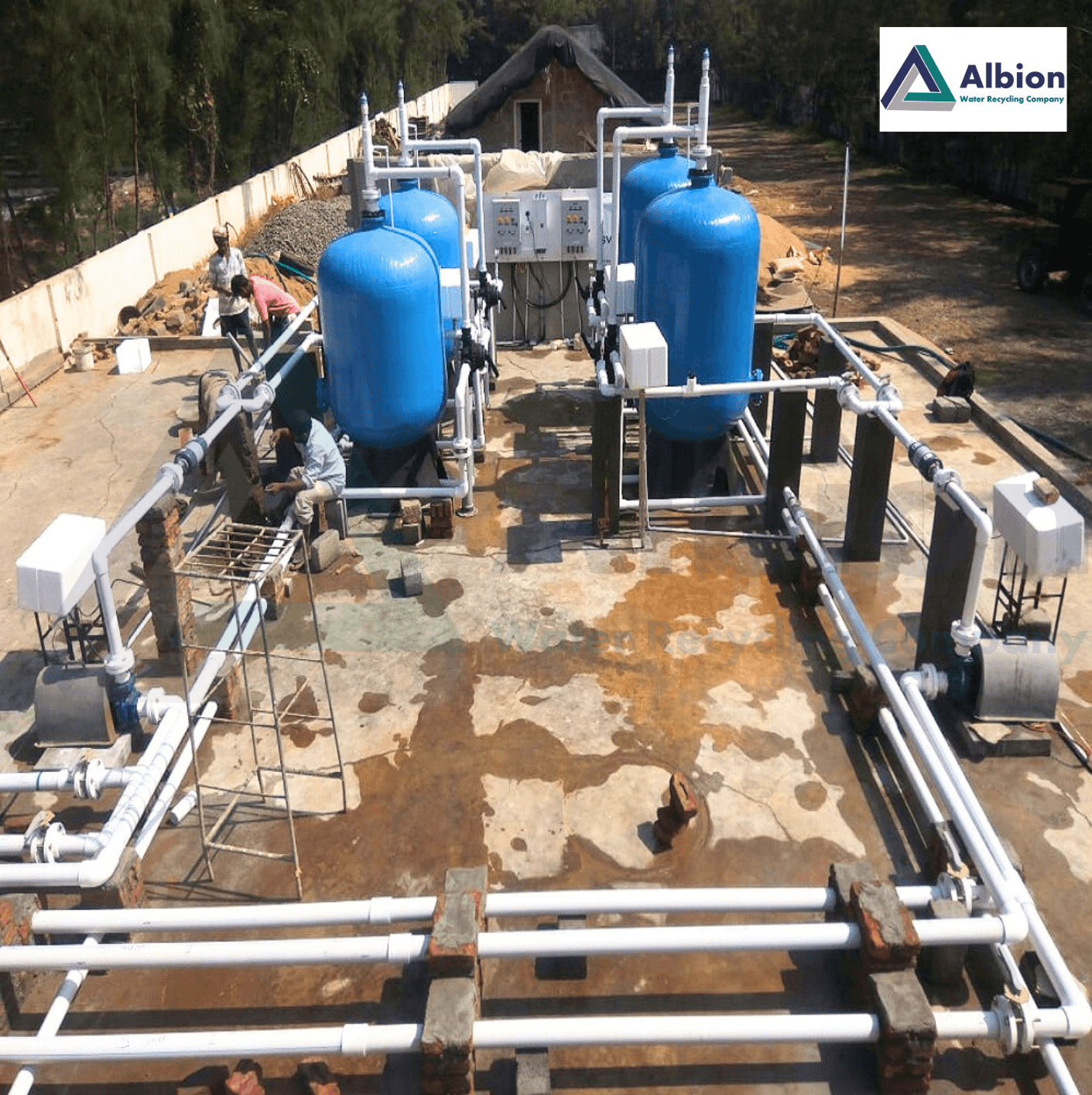 Activated Filtration Media AFM Vessels