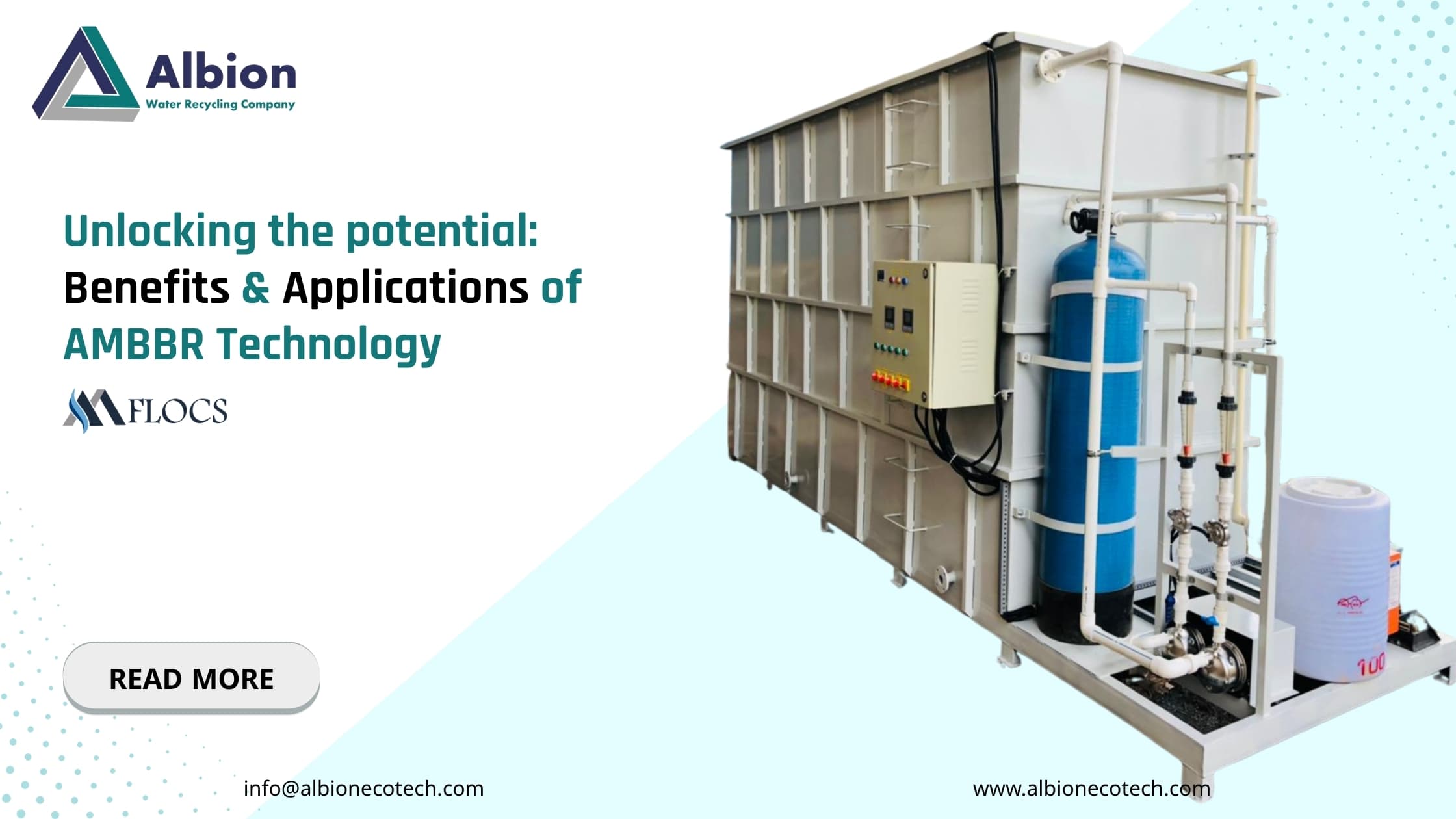 Unlocking the potential: Benefits & Applications of AMBBR Technology